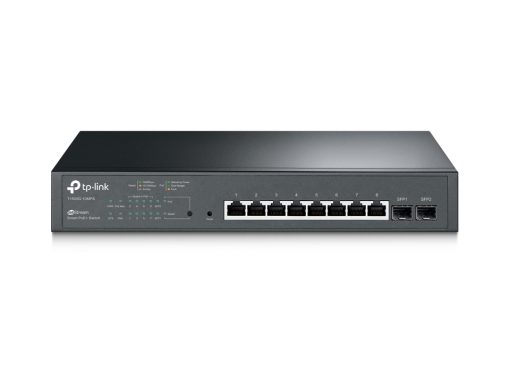 TP-Link T1500G-10MPS 8-Port Gigabit Desktop PoE+ 2 SFP Slots