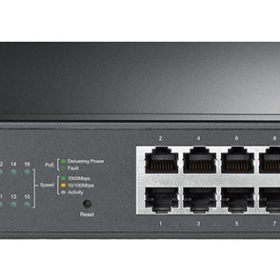 TP-Link TL-SG1016PE 16-port Gigabit Rack mount Switch Easy Smart with 8-port PoE