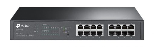 TP-Link TL-SG1016PE 16-port Gigabit Rack mount Switch Easy Smart with 8-port PoE