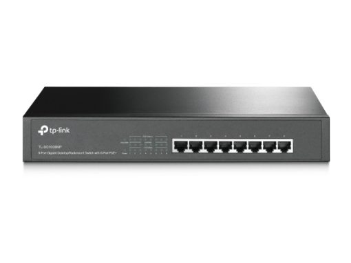 8-Port Gigabit Desktop/Rackmount Switch with 8-Port PoE+