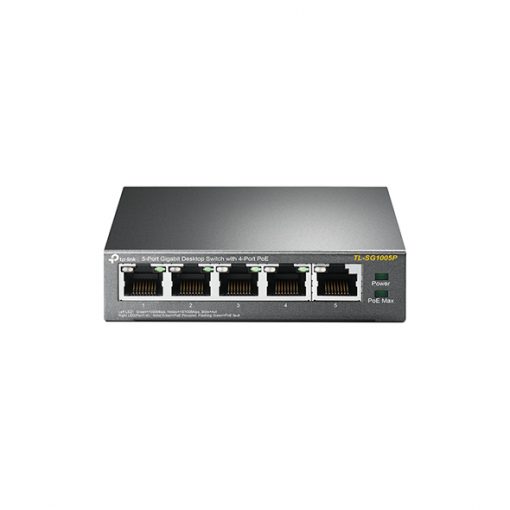 5-Port Gigabit Desktop Switch with 4-Port PoE