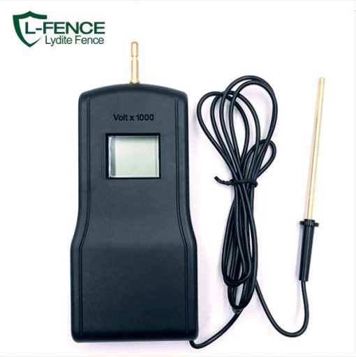 Electric fence digital voltmeter