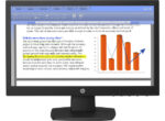 V5J61AA HP V197 18.5″ inch Monitor Black Color
