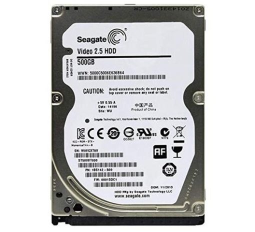 Seagate Laptop Internal Video 2.5 HDD Hard Drive - Internal (ST500VT000)