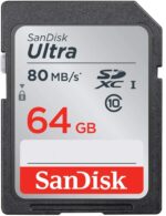 SanDisk Ultra 64GB Class 10 SDXC UHS-I Memory Card up to 80MB/s (SDSDUNC-064G-GN6IN)