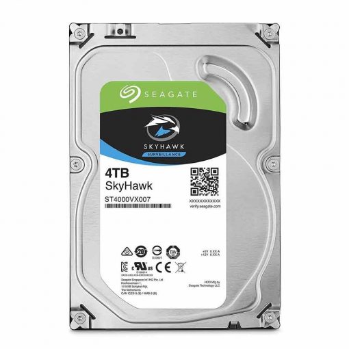 Seagate SkyHawk 4TB Surveillance Hard Drive – SATA 6Gb/s 64MB Cache 3.5-Inch Internal Drive