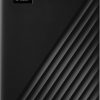 WD 4TB My Passport Portable External Hard Drive HDD, USB 2.0 Compatible, Black - WDBPKJ0040BBK-WESN