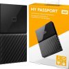 WD 2TB My Passport Portable External Hard Drive HDD, USB 2.0 Compatible, Black - WDBYVG0020BBK-WESN