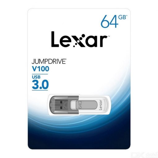 Lexar JumpDrive V100 USB 3.0 64 GB Flash Drive