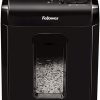 Fellowes Powershred 10M Paper Shredder, 10 Sheet Micro-Cut Shredder for The Home/Home Office with Safety Lock, Black