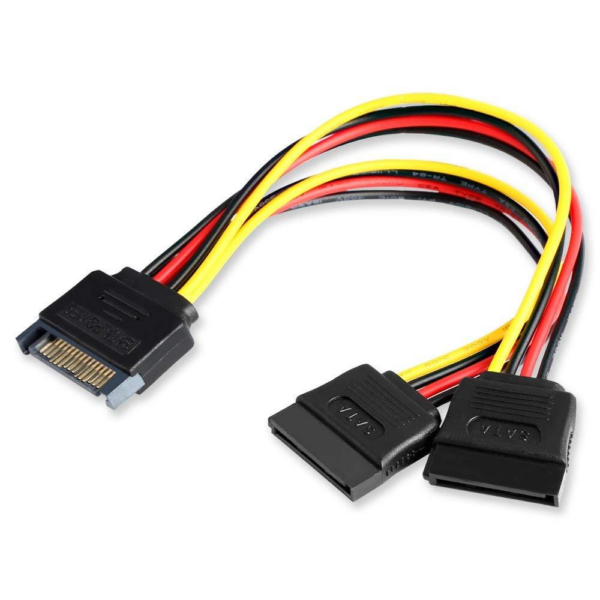 Vention SAT 15P Male to Female Power Splitter SATA Cable
