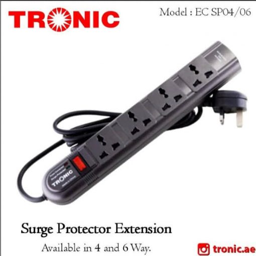 Tronic 4 Way Extension With Smart Protect