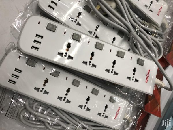 Tronic 5 Way Extension With 3 Meter Cable