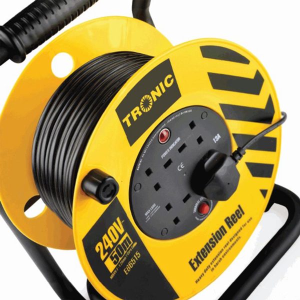 Tronic Extension Reel 25 Meter With 2.5mm 3 Core Cable