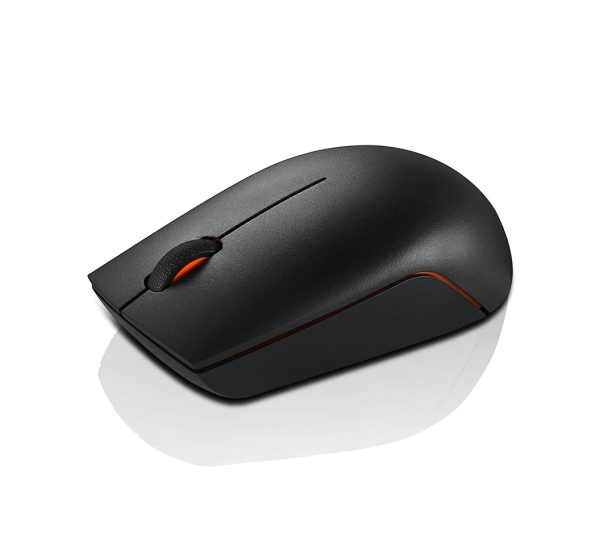 Lenovo 300 Wireless Compact Mouse, Black, 1000 dpi