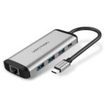 Vention Type C to Multi-Function 9 IN 1 Docking Station (VEN-CGNHA)