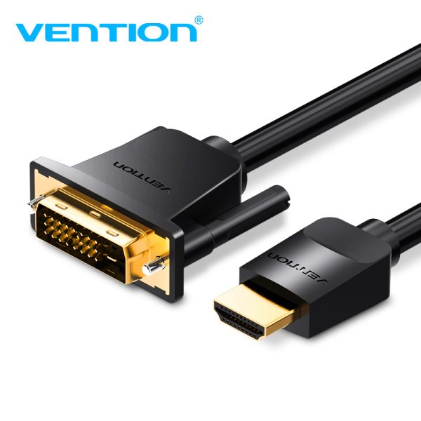 Vention VGA(3+6) Male to Male Cable with Ferrite Cores 10M Black