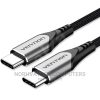VENTION USB-C TO USB 2.0-A CABLE 1.5M GRAY ALUMINUM ALLOY TYPE