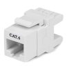 VENTION CAT.6 UTP TOOLLESS KEYSTONE JACK WHITE PC TYPE – VEN-IPFW0
