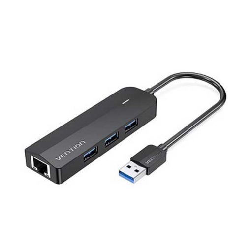 VENTION USB 3.0 TO GIGABIT ETHERNET ADAPTER ABS TYPE BLACK 0.15M