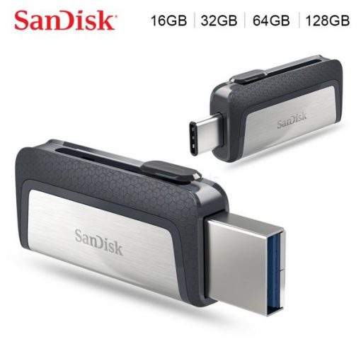 SanDisk Ultra Dual Drive USB Type-C & USB 3.1 128GB