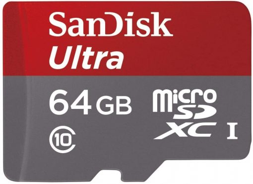 SanDisk MicroSD CLASS 10 120MBPS 64GB without Adapter