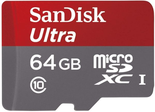 SanDisk MicroSD CLASS 10 120MBPS 64GB without Adapter