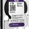 WD Purple 1TB Surveillance Hard Disk Drive – 5400 RPM Class SATA 6 Gb/s 64MB Cache 3.5 Inch