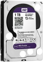 WD Purple 1TB Surveillance Hard Disk Drive – 5400 RPM Class SATA 6 Gb/s 64MB Cache 3.5 Inch