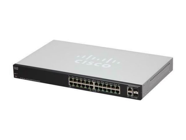 SF200-24 Cisco 24-Port PoE Smart Switch