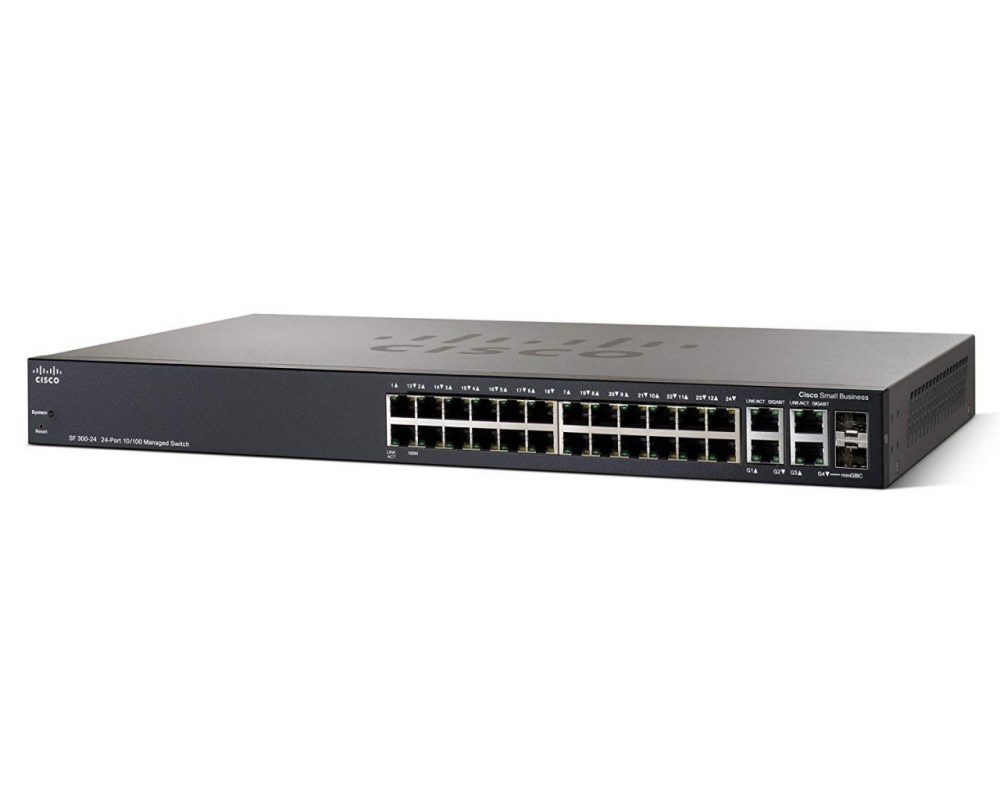 Switch Ethernet Cisco SF300-08 – 8 Ports, Compact, D’occasion, Fonctionnel, Pour Réseau Pro