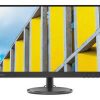 Lenovo C27-30 27" FHD Monitor Raven Black Color - Connectivity : VGA, HDMI; 3 Years Warranty