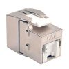 D- LINK Cat6 FTP 180〫Punch Down Keystone Jack- Silver Colour