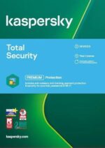 Kaspersky Total Security 2020; 3 Devices + 1 Licence for Free for 1 Year