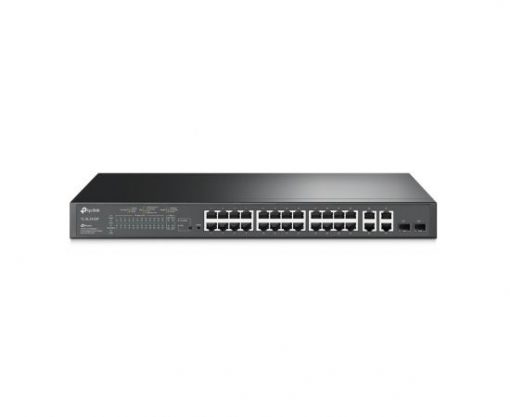 TP-Link TL-SG2428P Jetstream 24 Port Gigabit Smart Managed PoE Switch