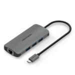 Vention USB 3.0 to USB 3.0 HUB (3 Ports) with Gigabit Ethernet Adapter