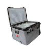 SnoMaster - 65L Low Profile Single Compartment Stainless Steel Fridge/Freezer AC/DC