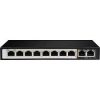 D-Link 8 Port PoE Gigabit Smart Managed Switch + 2 SFP ports – DGS-F1100-10PS