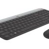 Logitech Slim Wireless Keyboard and Mouse Combo MK470 – Graphite – 920-009204 Color Graphite Brand Logitech Connectivity Technology RF, USB Operating System Windows 10, 11 or later, Chrome OS Power Source Battery Powered