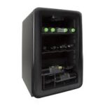 SnoMaster - 68L Black Retro Counter-Top Beverage Cooler