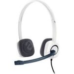 Logitech Stereo Headset H150 – White (2*3.5 MM JACK) – 981-000350
