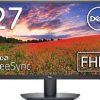 Dell SE2722H 27 Inch (68.58 Cm) LED Backlit Monitor - FHD With VGA Port & HDMI (Black)