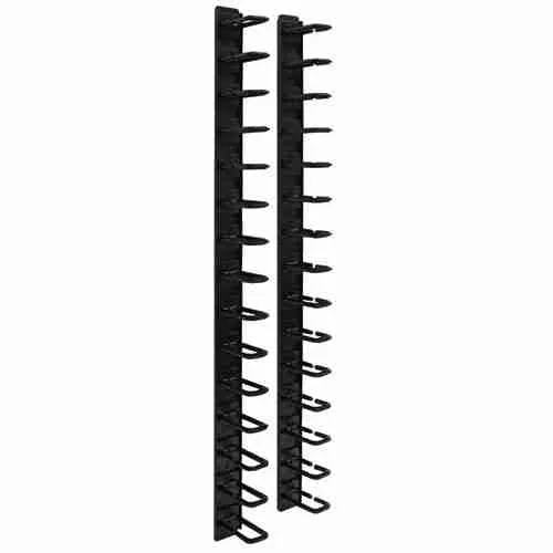 VENTION 24 U CABLE MANAGER BLACK