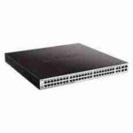 Dlink DGS-1210-52MP 48 Ports 10/100/1000 BaseT PoE + 4 Gigabit SFP ports Web Smart Switch