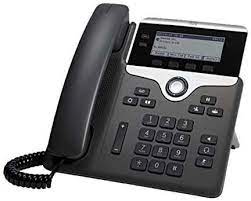 Cisco IP Phone CP-7821-K9 Charcoal Black