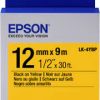 Epson LK4PBK Black Ribbon Tape