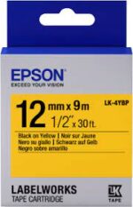 Epson LK4PBK Black Ribbon Tape