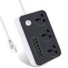 MERCURY MULTIPORT UNIVERSAL POWER STRIP 5V 4A 3 X USB + 1X UNIVERSAL SOCKET , FANNEL BAG 1.2M CABLE