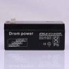 DROM POWER 12V 3.4AH LEAD ACID BATTERY