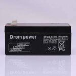 DROM POWER 12V 3.4AH LEAD ACID BATTERY